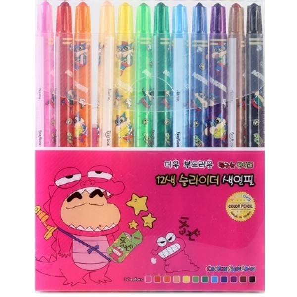 Crayon Shinchan - Korean Crayons (12 colors) - Others - BabyOnline HK