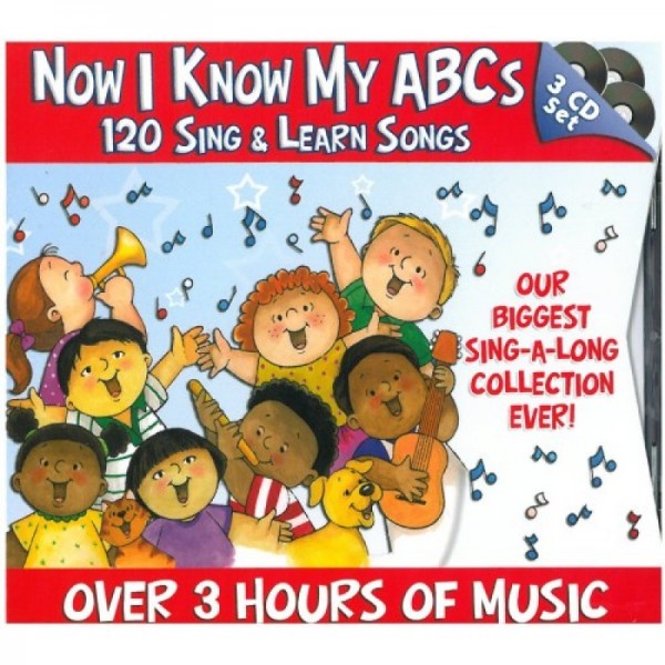 Now I Know My ABCs - 120 Sing & Learn Songs (3 CD set) - Snap! Entertainment - BabyOnline HK