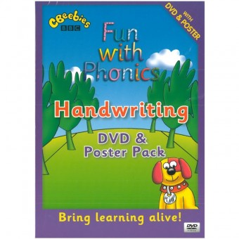 BBC Cbeebies - Fun with Phonics - Handwriting (DVD & Poster Pack)