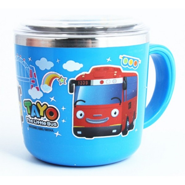 Tayo - Stainless Steel Cup with Lid - Other Korean Brand - BabyOnline HK