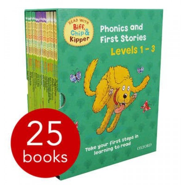 Read With Biff, Chip And Kipper - Phonics and First Stories (Levels 1-3) - Oxford - BabyOnline HK