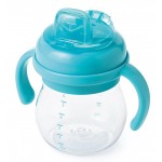 Soft Spout Sippy Cup with Removable Handles - Aqua - OXO - BabyOnline HK