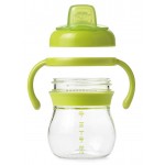 Soft Spout Sippy Cup with Removable Handles - Green - OXO - BabyOnline HK
