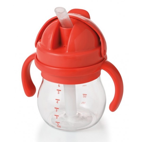 Straw Cup with Removable Handles - Orange - OXO - BabyOnline HK