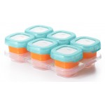 OXO Tot Baby Blocks Freezer Storage Containers 2 oz / 60ml - Aqua - OXO - BabyOnline HK