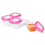 OXO Tot Baby Blocks Freezer Storage Containers 4 oz / 120ml - Pink - OXO - BabyOnline HK