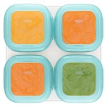 OXO Tot 嬰兒食物冷存格 - 4oz / 120ml (藍色) - OXO - BabyOnline HK