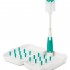 OXO Tot On-The-Go Drying Rack and Bottle Brush - Teal