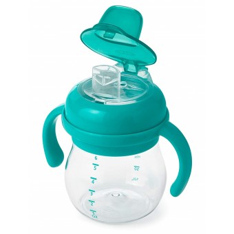 Soft Spout Sippy Cup with Removable Handles - Teal
