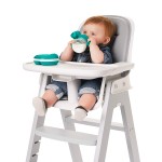 Soft Spout Sippy Cup with Removable Handles - Grey - OXO - BabyOnline HK
