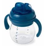 Soft Spout Sippy Cup with Removable Handles - Navy - OXO - BabyOnline HK