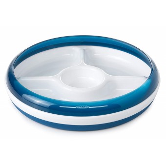 OXO Tot 嬰兒分類餐碟 - 深藍色
