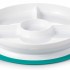 OXO Tot - Stick & Stay Suction Divided Plate - Teal