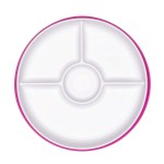 OXO Tot 吸盤分類餐盤 - 粉紅色 - OXO - BabyOnline HK