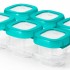 OXO Tot Baby Blocks Freezer Storage Containers 2 oz / 60ml - Teal