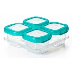 OXO Tot Baby Blocks Freezer Storage Containers 4 oz / 120ml - Teal - OXO - BabyOnline HK