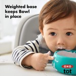 OXO Tot 矽膠餐碗 - 藍綠色 - OXO - BabyOnline HK