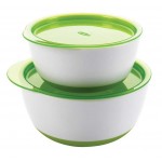 OXO Tot Small & Large Bowl Set - Green - OXO - BabyOnline HK