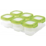 OXO Tot Baby Blocks Freezer Storage Containers 2 oz / 60ml - Green - OXO - BabyOnline HK