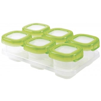 OXO Tot Baby Blocks Freezer Storage Containers 2 oz / 60ml - Green