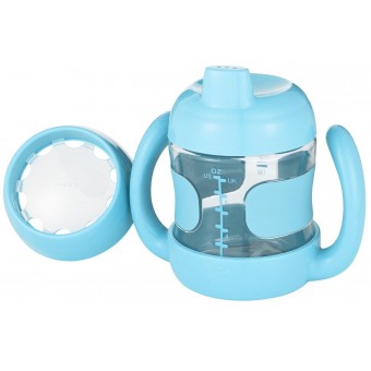 OXO Tot 嬰兒訓練杯套裝 - 藍色