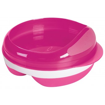 OXO Tot Divided Feeding Dish - Pink