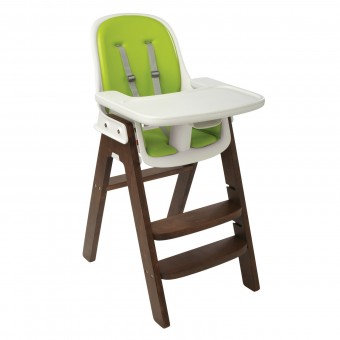 OXO Tot Sprout 高腳椅 - 綠色 / 胡桃木色