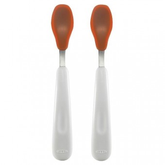 OXO Tot Feeding Spoon Set (2 pcs) - Orange
