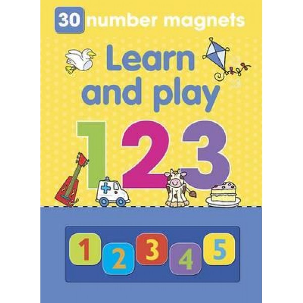 Learn and Play 123 - Magnet Book - Parragon - BabyOnline HK