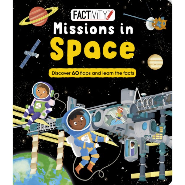 Factivity - Missions in Space (60 Flaps) - Parragon - BabyOnline HK