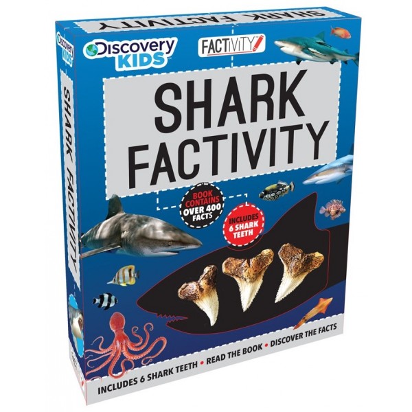 Discovery K!ds - Shark Factivity - Parragon - BabyOnline HK