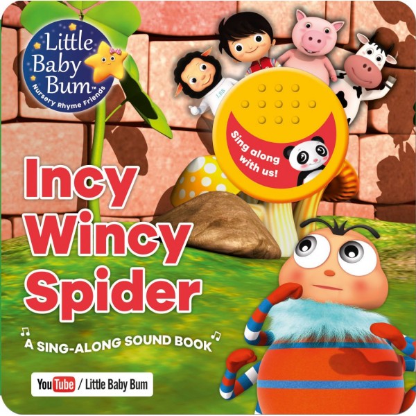 Little Baby Bum - Incy Wincy Spider Board Book - Parragon - BabyOnline HK