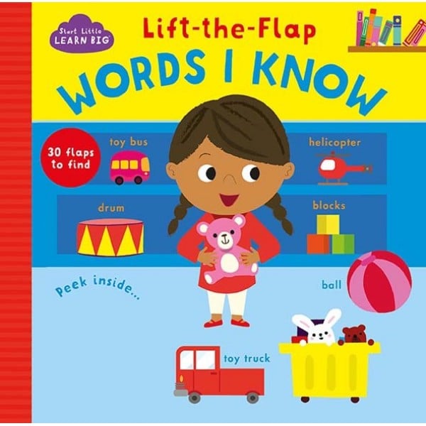 Start Little Learn Big - Lift-the-flap - Words I Know - Parragon - BabyOnline HK