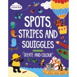 Start Little Learn Big - Spots, Stripes and Squiggles (Create and Colour) - Parragon - BabyOnline HK