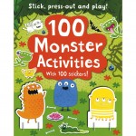 Stick, Press-Out and Play! Monstser Activities (with 100 stickers) - Parragon - BabyOnline HK