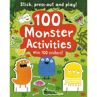 Stick, Press-Out and Play! Monstser Activities (with 100 stickers)