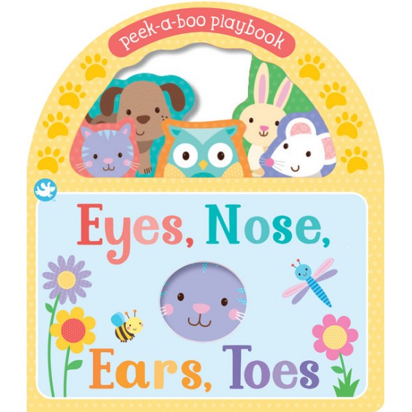 Peek-A-Boo Playbook - Eyes, Nose, Ears, Toes - Little Me - BabyOnline HK