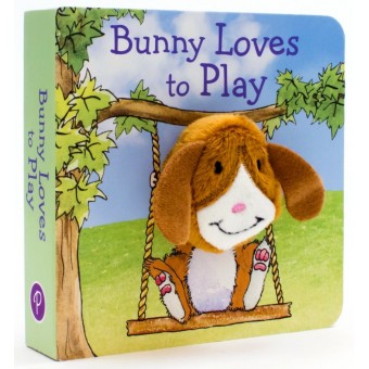 Finger Puppet Book - Bunny Loves to Play