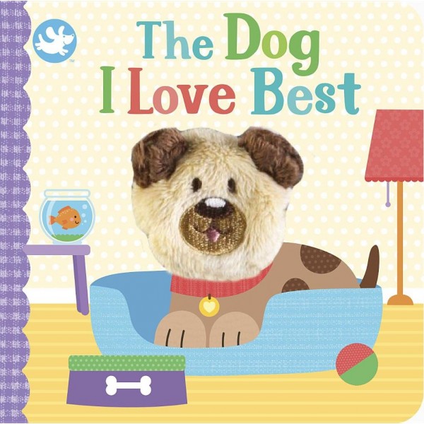 Finger Puppet Book - The Dog I Love Best - Little Me - BabyOnline HK