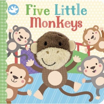 Finger Puppet Book - Five Little Monkeys