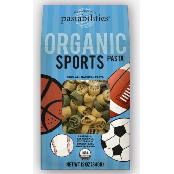 Organic Shaped Pasta (Sports) 340g