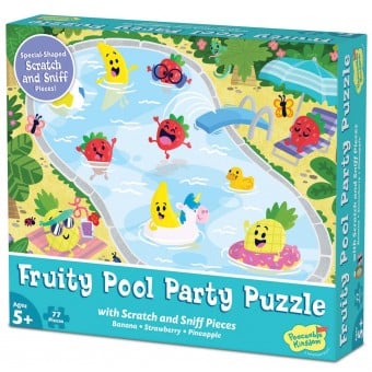Scratch and Sniff Puzzle - Fruity Pool Party (77 pcs)