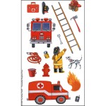 Fire Station Stickers - Peaceable Kingdom - BabyOnline HK