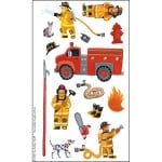 Fire Station Stickers - Peaceable Kingdom - BabyOnline HK