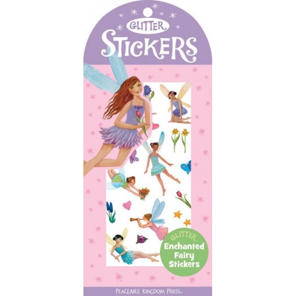 Sparkly Glitter! - Enchanted Fairy Stickers - Peaceable Kingdom - BabyOnline HK
