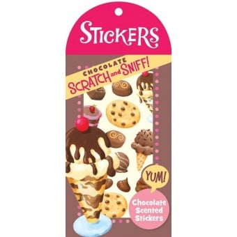 Scratch and Sniff! Stickers - Chocolate