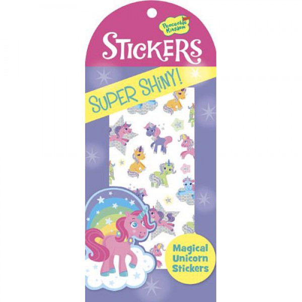 Super Shiny - Magical Unicorn Stickers - Peaceable Kingdom - BabyOnline HK