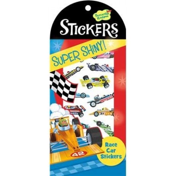 Super Shiny - Race Car Stickers - Peaceable Kingdom - BabyOnline HK