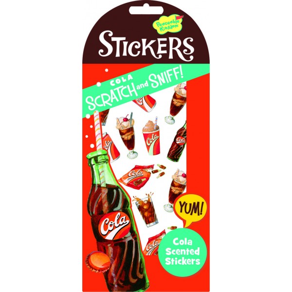 Scratch and Sniff! Stickers - Cola - Peaceable Kingdom - BabyOnline HK