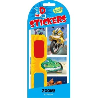 3D Stickers with 3D Glasses - Zoom!